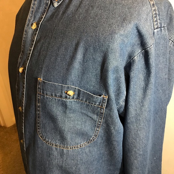 River’s End Men’s Denim Shirt, size L - Picture 2 of 8